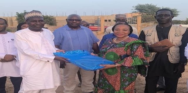 VISITE DE LA REPRÉSENTANTE DU PNUD ET COORDINATRICE DU SYSTÈME DES NATIONS UNIES AU NIGER,  Mme NICOLE KOUASSI À L’UNIVERSITÉ DAN DICKO DANKOULODO DE MARADI